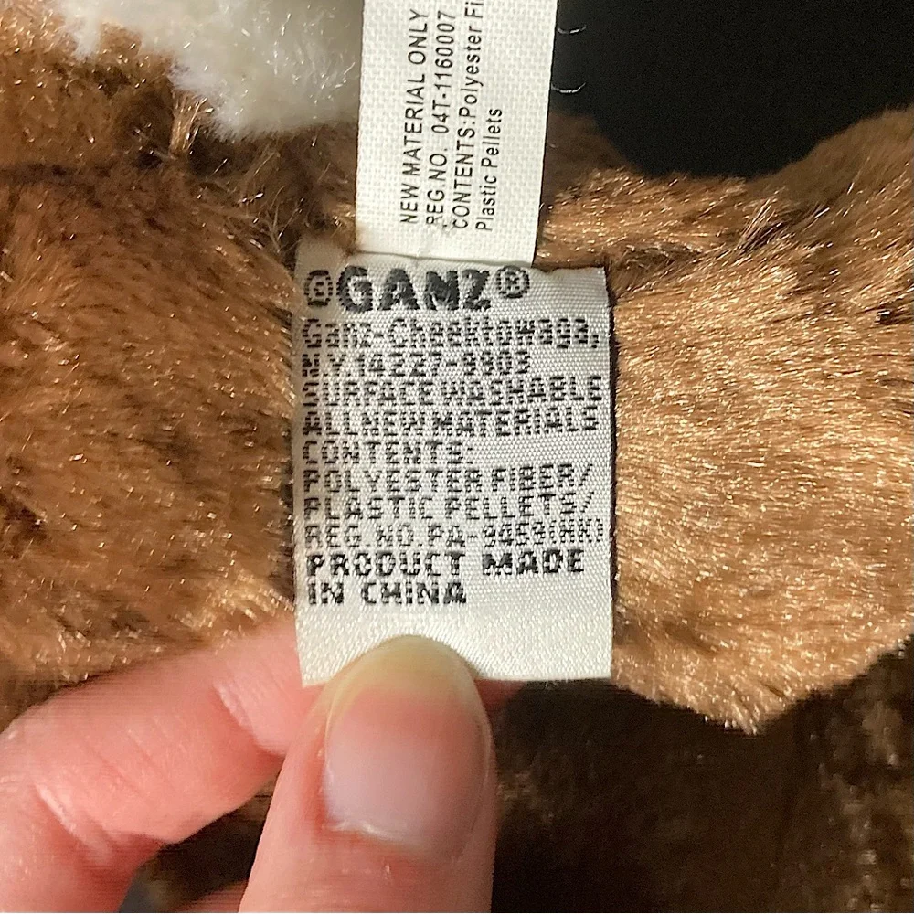 ⭐️ Almost Vintage 2007 Ganz Webkinz Reindeer Plush No Code